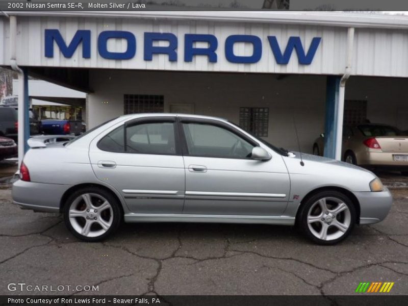Molten Silver / Lava 2002 Nissan Sentra SE-R
