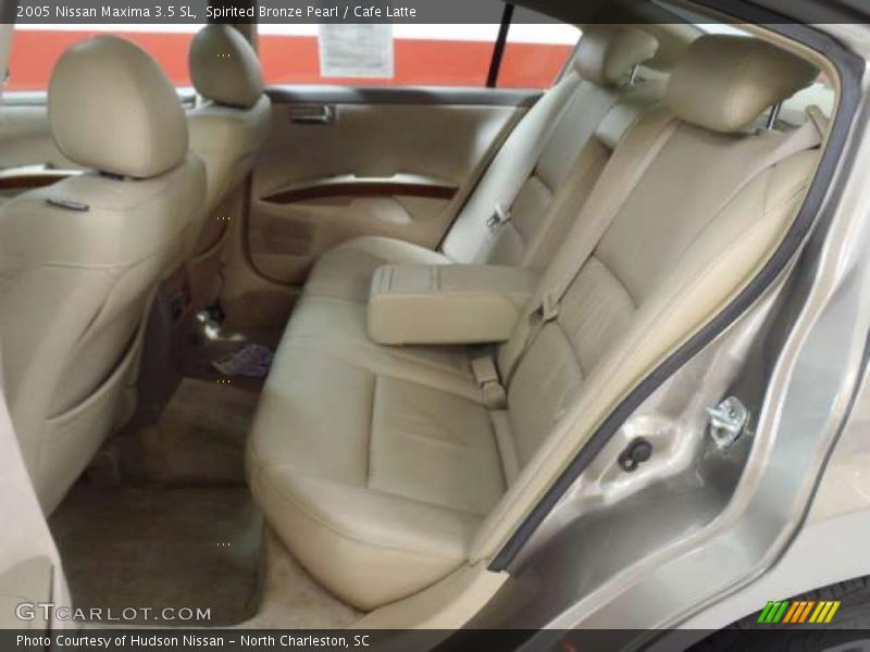 Spirited Bronze Pearl / Cafe Latte 2005 Nissan Maxima 3.5 SL