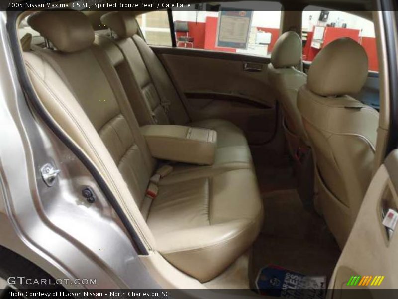 Spirited Bronze Pearl / Cafe Latte 2005 Nissan Maxima 3.5 SL