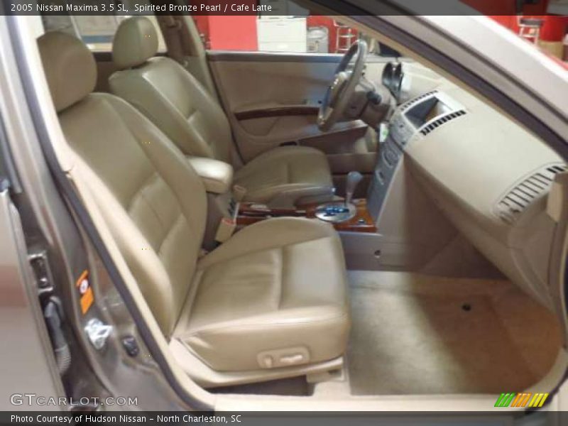 Spirited Bronze Pearl / Cafe Latte 2005 Nissan Maxima 3.5 SL