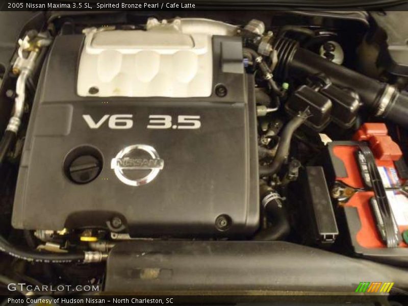 Spirited Bronze Pearl / Cafe Latte 2005 Nissan Maxima 3.5 SL