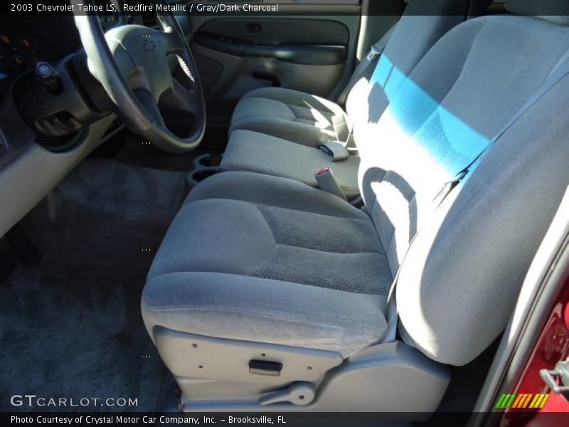 Redfire Metallic / Gray/Dark Charcoal 2003 Chevrolet Tahoe LS