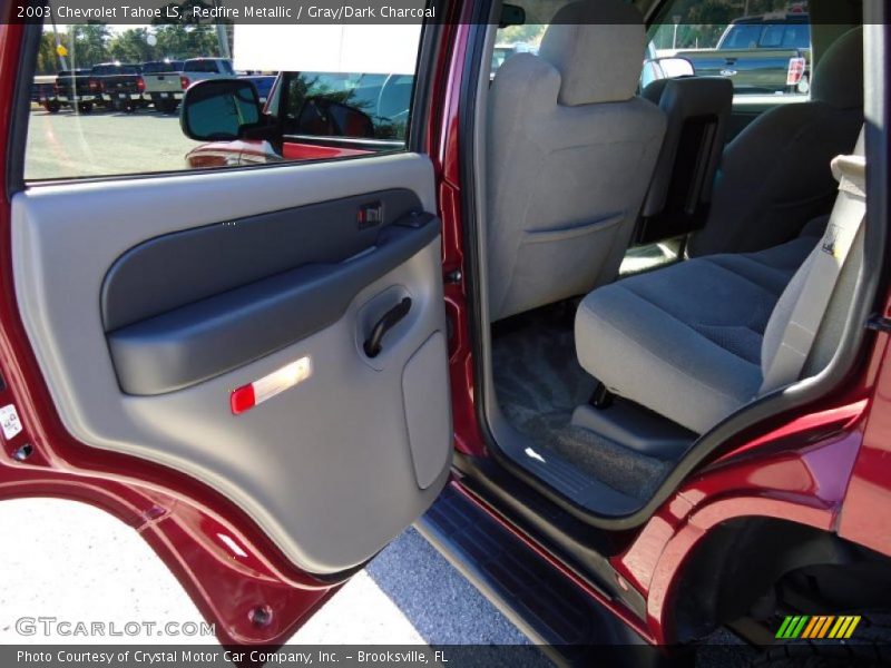 Redfire Metallic / Gray/Dark Charcoal 2003 Chevrolet Tahoe LS