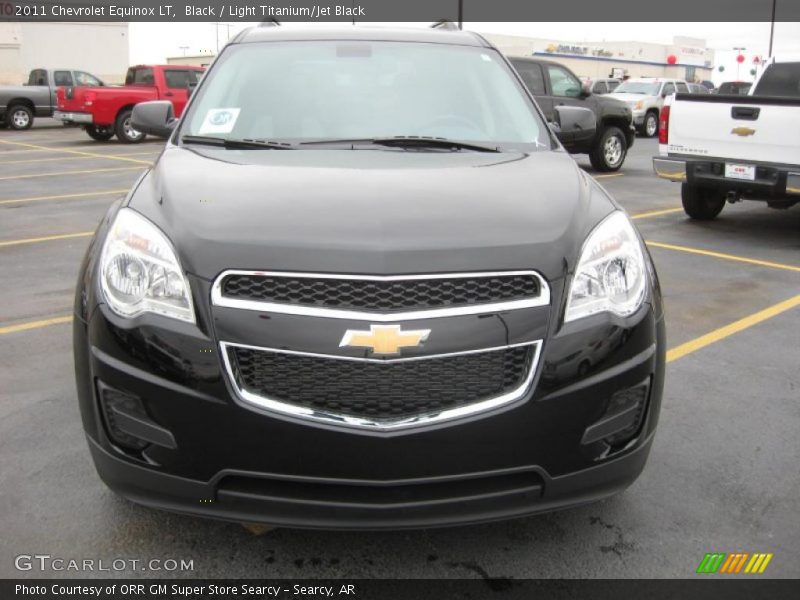 Black / Light Titanium/Jet Black 2011 Chevrolet Equinox LT