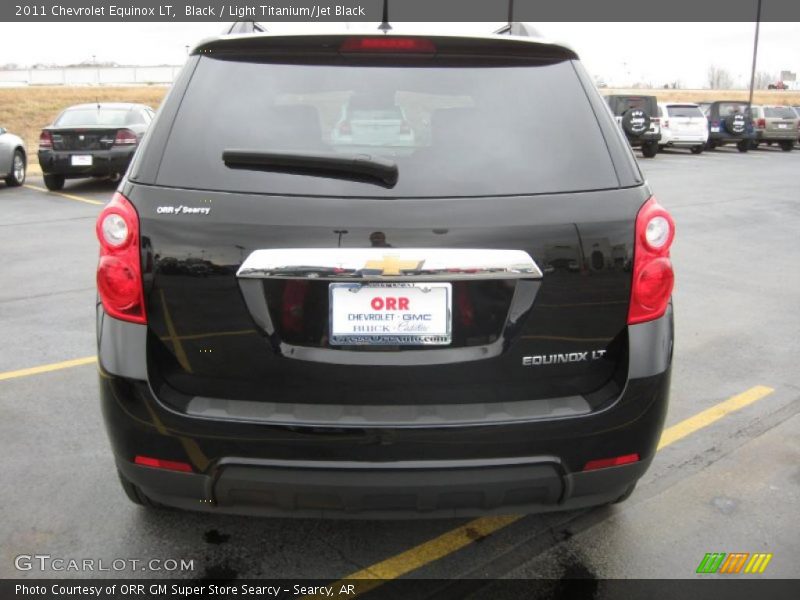 Black / Light Titanium/Jet Black 2011 Chevrolet Equinox LT