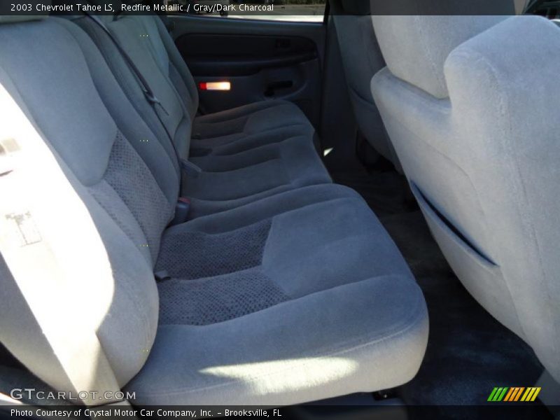 Redfire Metallic / Gray/Dark Charcoal 2003 Chevrolet Tahoe LS