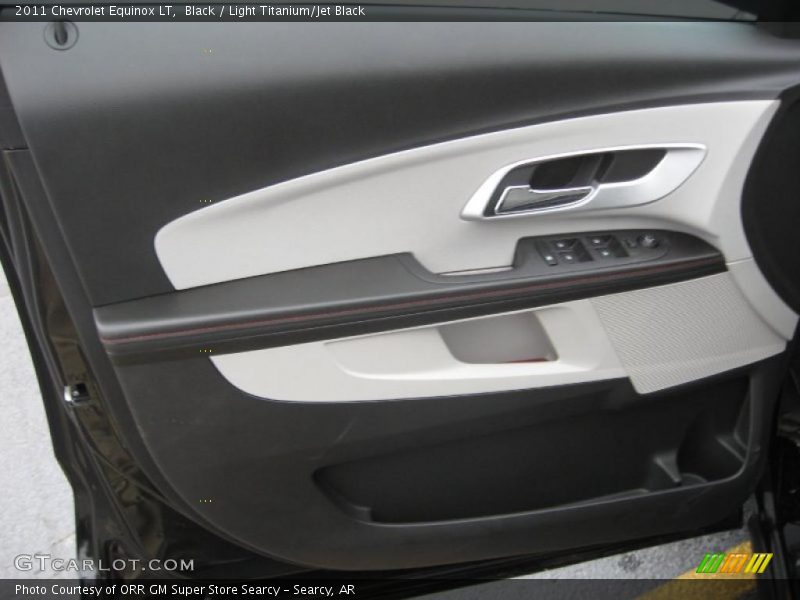 Black / Light Titanium/Jet Black 2011 Chevrolet Equinox LT