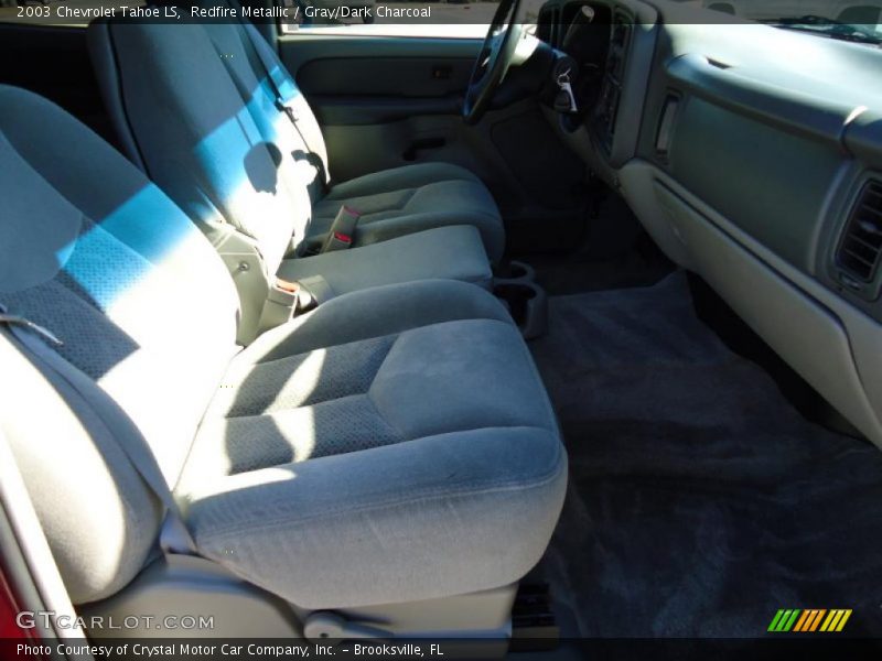 Redfire Metallic / Gray/Dark Charcoal 2003 Chevrolet Tahoe LS