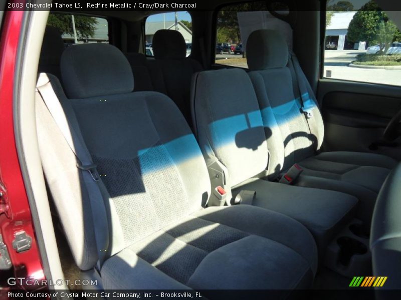 Redfire Metallic / Gray/Dark Charcoal 2003 Chevrolet Tahoe LS