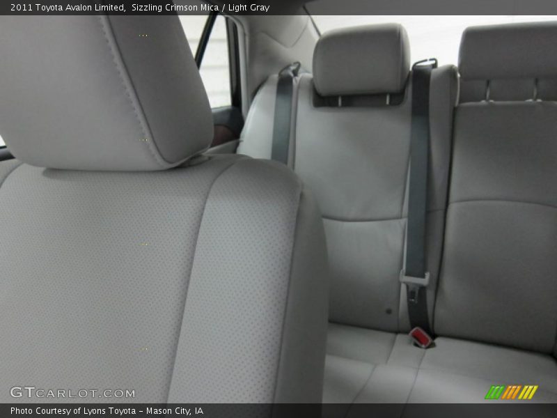 Sizzling Crimson Mica / Light Gray 2011 Toyota Avalon Limited