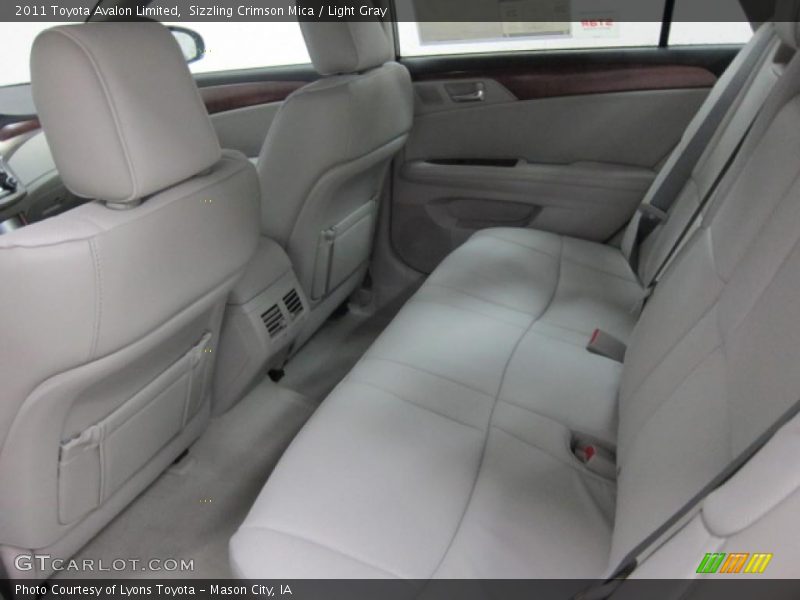 Sizzling Crimson Mica / Light Gray 2011 Toyota Avalon Limited