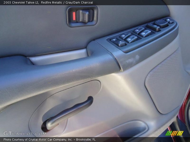 Redfire Metallic / Gray/Dark Charcoal 2003 Chevrolet Tahoe LS