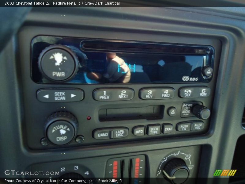 Controls of 2003 Tahoe LS