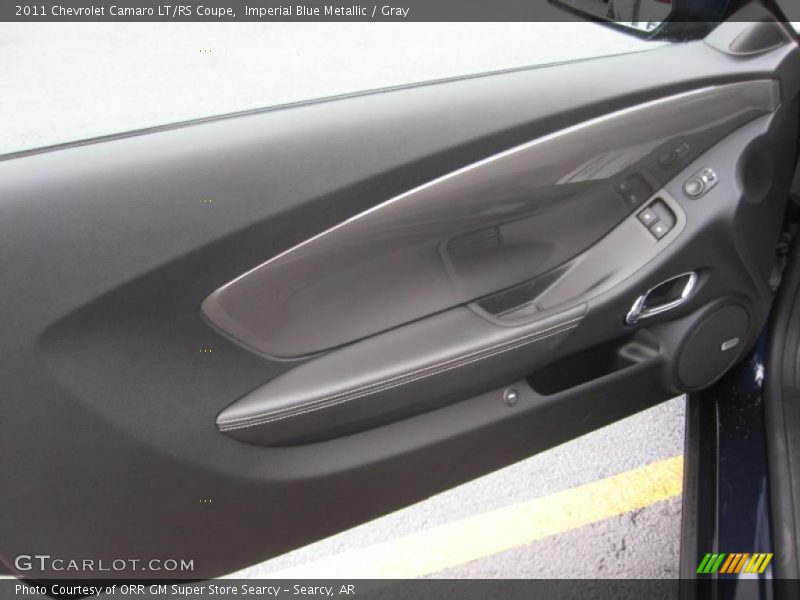 Imperial Blue Metallic / Gray 2011 Chevrolet Camaro LT/RS Coupe