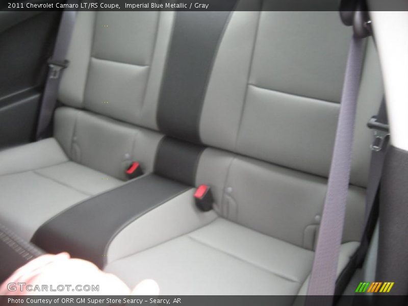 Imperial Blue Metallic / Gray 2011 Chevrolet Camaro LT/RS Coupe