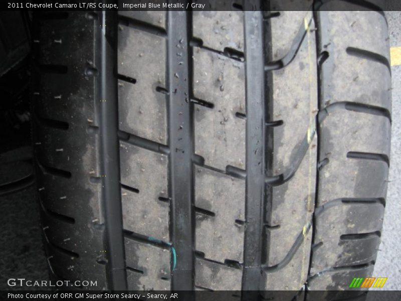 Imperial Blue Metallic / Gray 2011 Chevrolet Camaro LT/RS Coupe