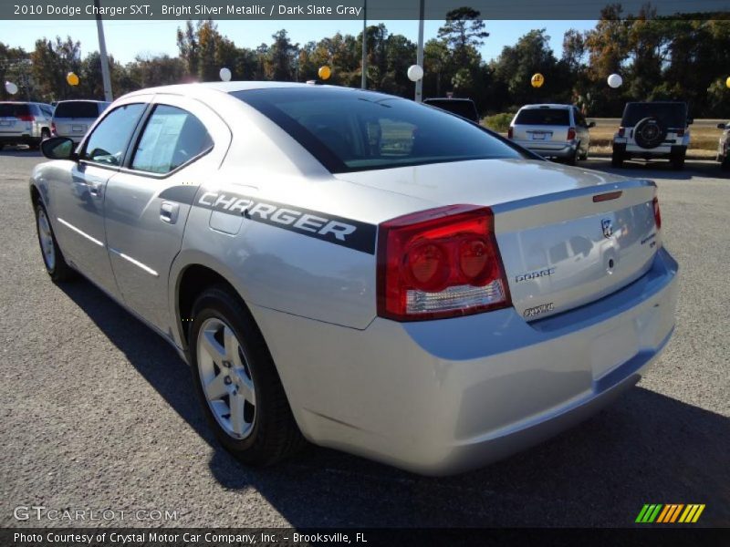 Bright Silver Metallic / Dark Slate Gray 2010 Dodge Charger SXT