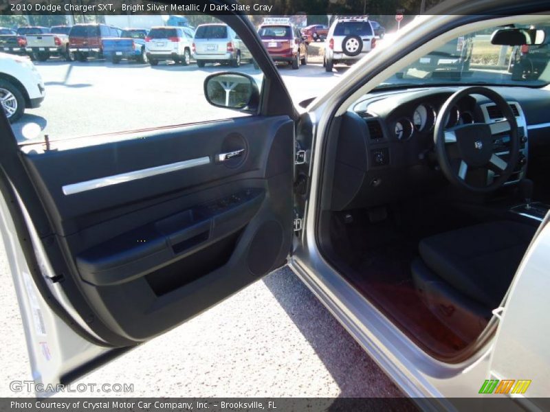 Bright Silver Metallic / Dark Slate Gray 2010 Dodge Charger SXT