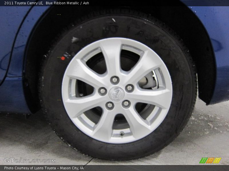 Blue Ribbon Metallic / Ash 2011 Toyota Camry LE