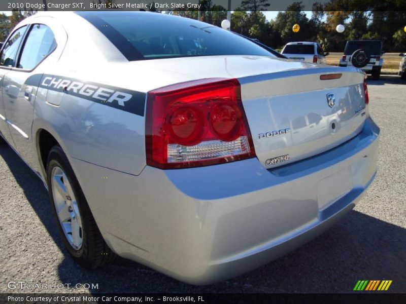 Bright Silver Metallic / Dark Slate Gray 2010 Dodge Charger SXT