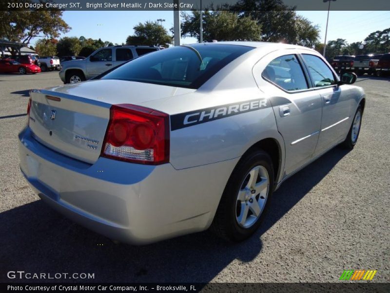 Bright Silver Metallic / Dark Slate Gray 2010 Dodge Charger SXT