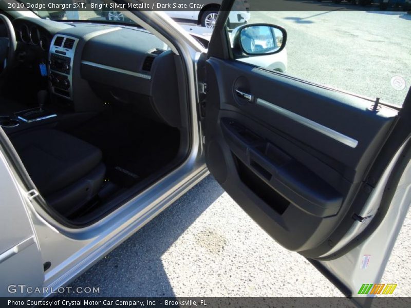 Bright Silver Metallic / Dark Slate Gray 2010 Dodge Charger SXT