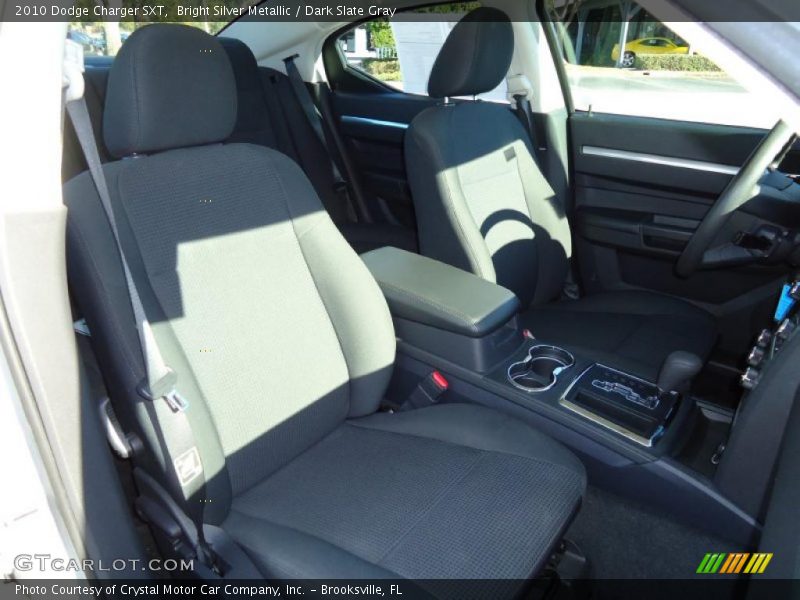 Bright Silver Metallic / Dark Slate Gray 2010 Dodge Charger SXT