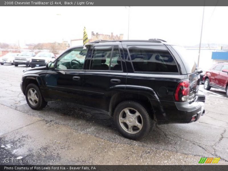 Black / Light Gray 2008 Chevrolet TrailBlazer LS 4x4