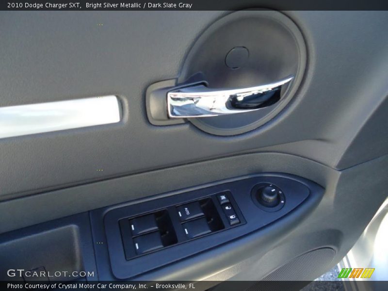 Bright Silver Metallic / Dark Slate Gray 2010 Dodge Charger SXT