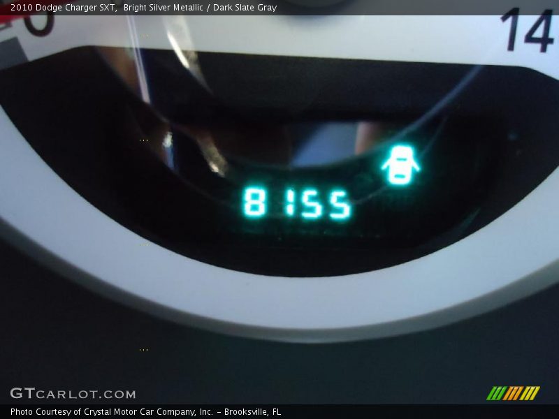 Bright Silver Metallic / Dark Slate Gray 2010 Dodge Charger SXT