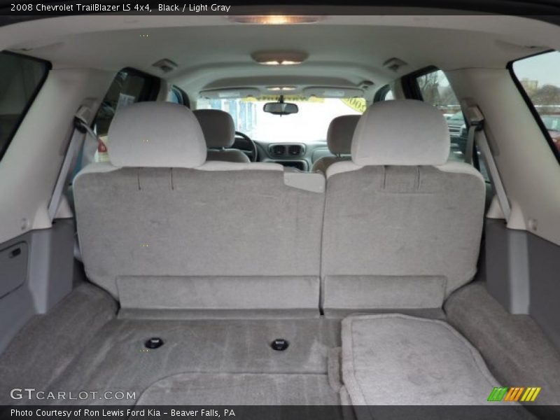 Black / Light Gray 2008 Chevrolet TrailBlazer LS 4x4