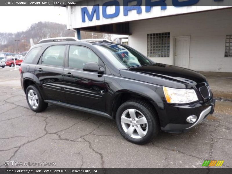 Black / Ebony 2007 Pontiac Torrent AWD