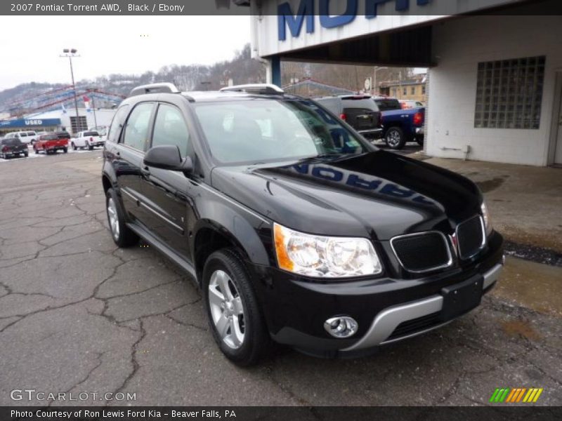 Black / Ebony 2007 Pontiac Torrent AWD