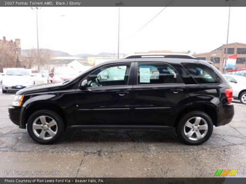 Black / Ebony 2007 Pontiac Torrent AWD