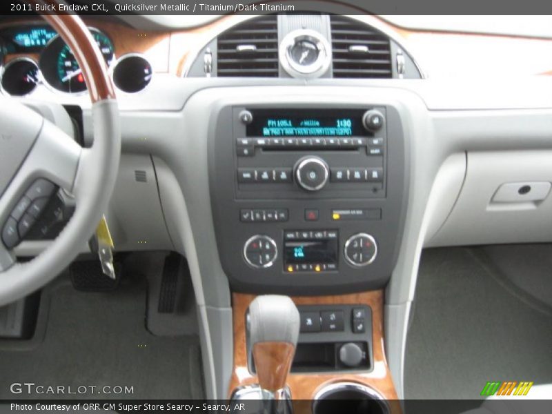 Quicksilver Metallic / Titanium/Dark Titanium 2011 Buick Enclave CXL