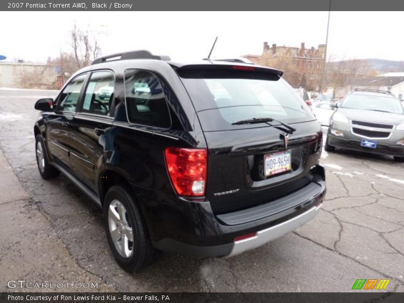 Black / Ebony 2007 Pontiac Torrent AWD