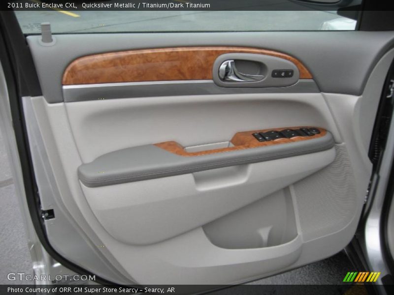 Quicksilver Metallic / Titanium/Dark Titanium 2011 Buick Enclave CXL