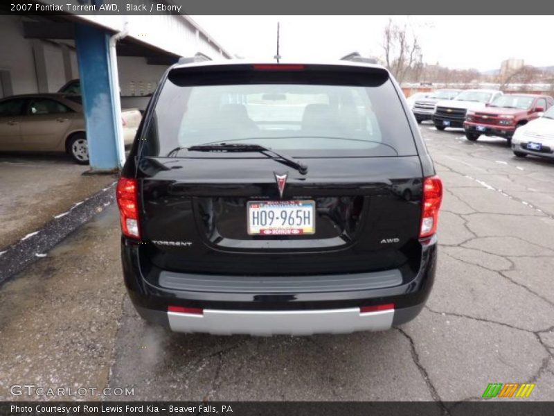 Black / Ebony 2007 Pontiac Torrent AWD