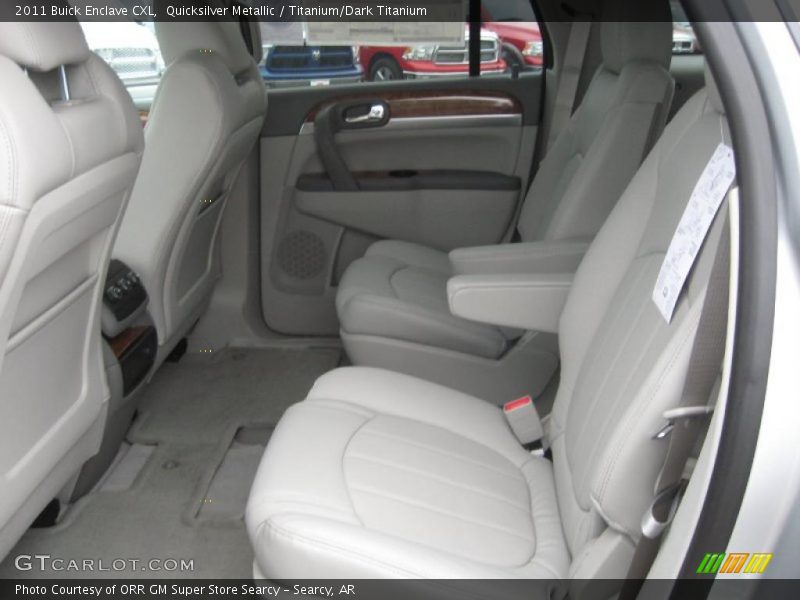Quicksilver Metallic / Titanium/Dark Titanium 2011 Buick Enclave CXL