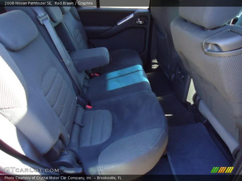 Red Brawn / Graphite 2008 Nissan Pathfinder SE