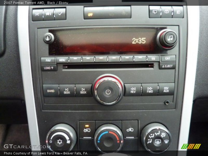Black / Ebony 2007 Pontiac Torrent AWD