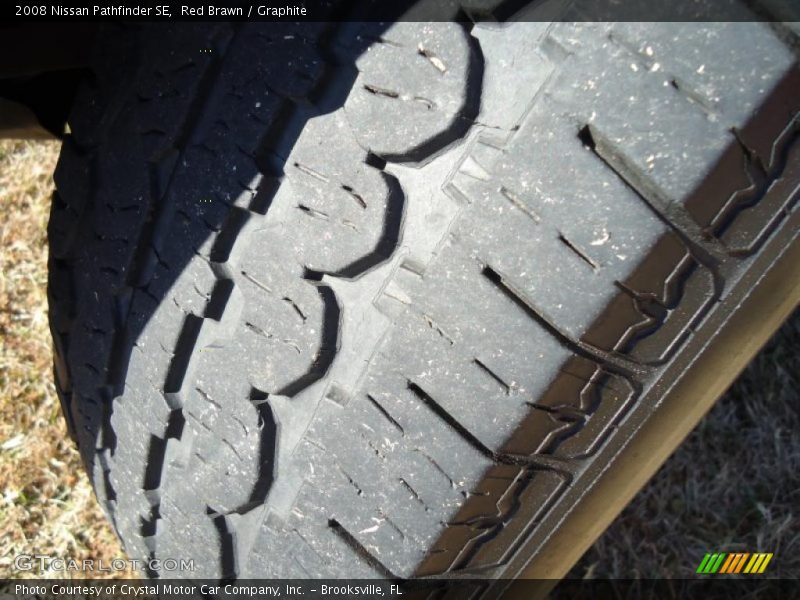 Red Brawn / Graphite 2008 Nissan Pathfinder SE