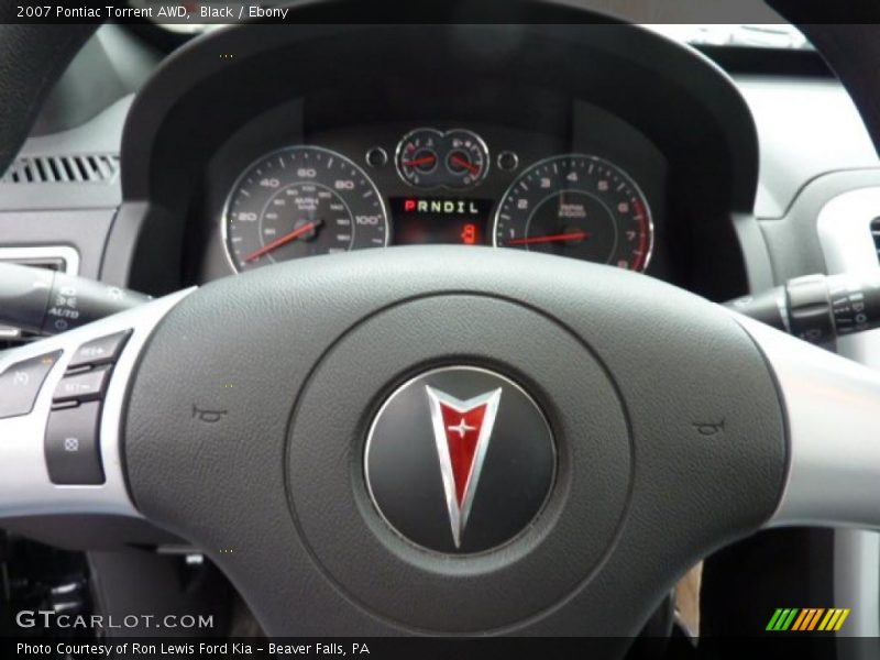 Black / Ebony 2007 Pontiac Torrent AWD