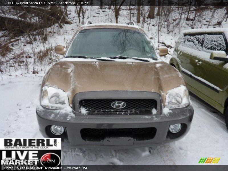 Sandstone / Beige 2001 Hyundai Santa Fe GLS V6
