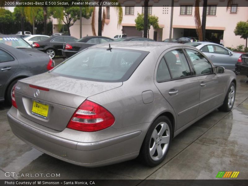 Pewter Metallic / Charcoal 2006 Mercedes-Benz E 500 Sedan