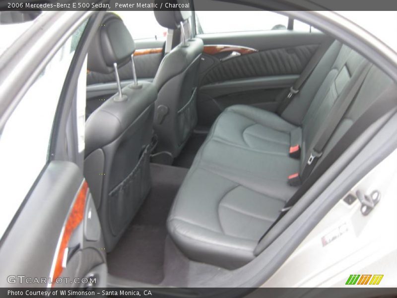  2006 E 500 Sedan Charcoal Interior