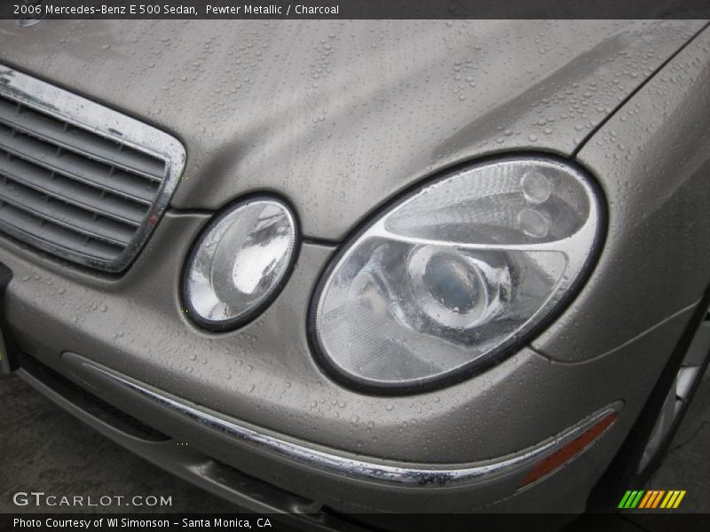 Pewter Metallic / Charcoal 2006 Mercedes-Benz E 500 Sedan