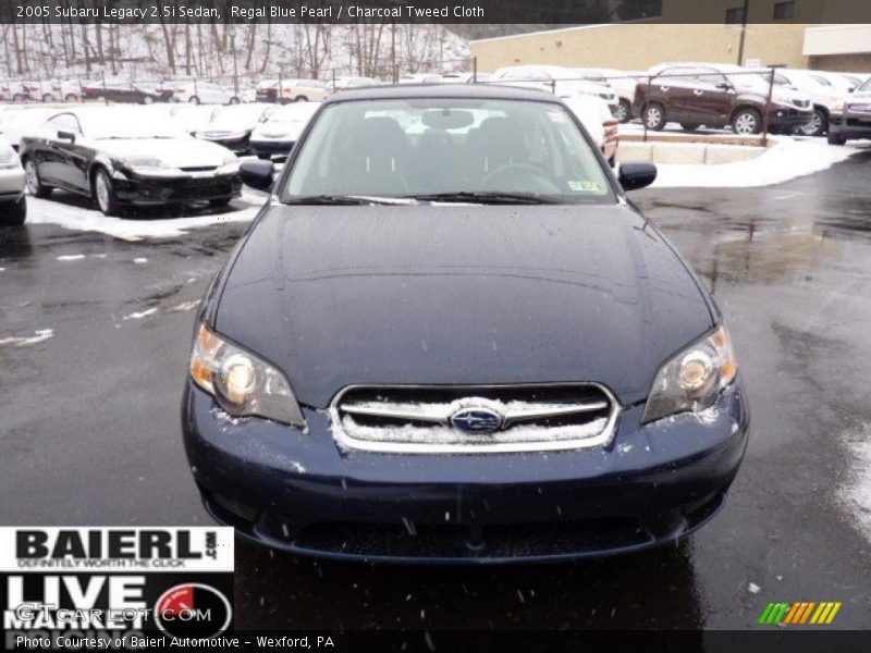 Regal Blue Pearl / Charcoal Tweed Cloth 2005 Subaru Legacy 2.5i Sedan