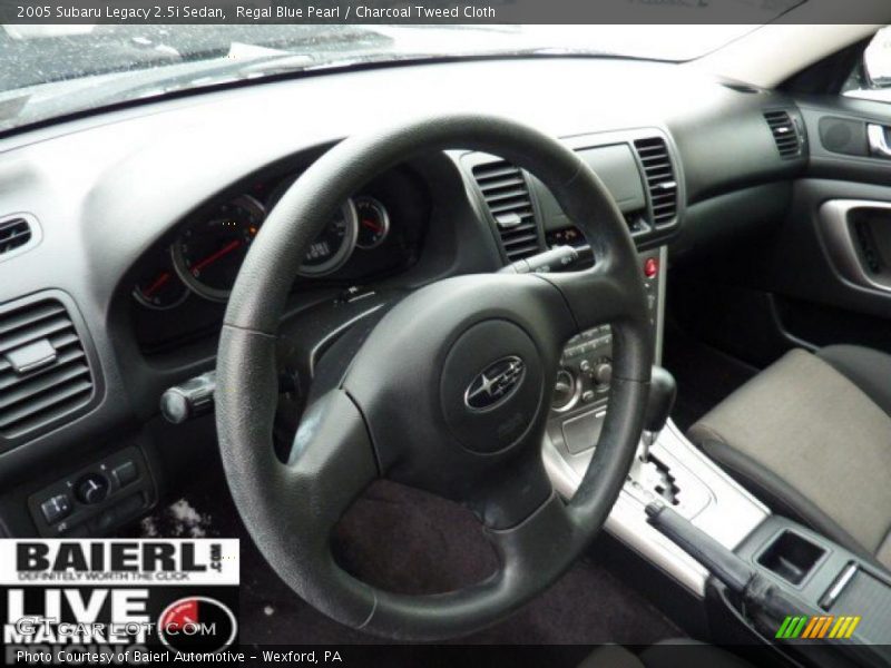 Regal Blue Pearl / Charcoal Tweed Cloth 2005 Subaru Legacy 2.5i Sedan