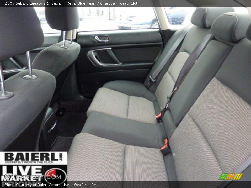 Regal Blue Pearl / Charcoal Tweed Cloth 2005 Subaru Legacy 2.5i Sedan